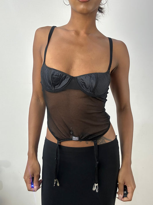 BEST PICKS | small black sheer top