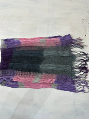 WINTER FAVOURITES | grey and pink scarf