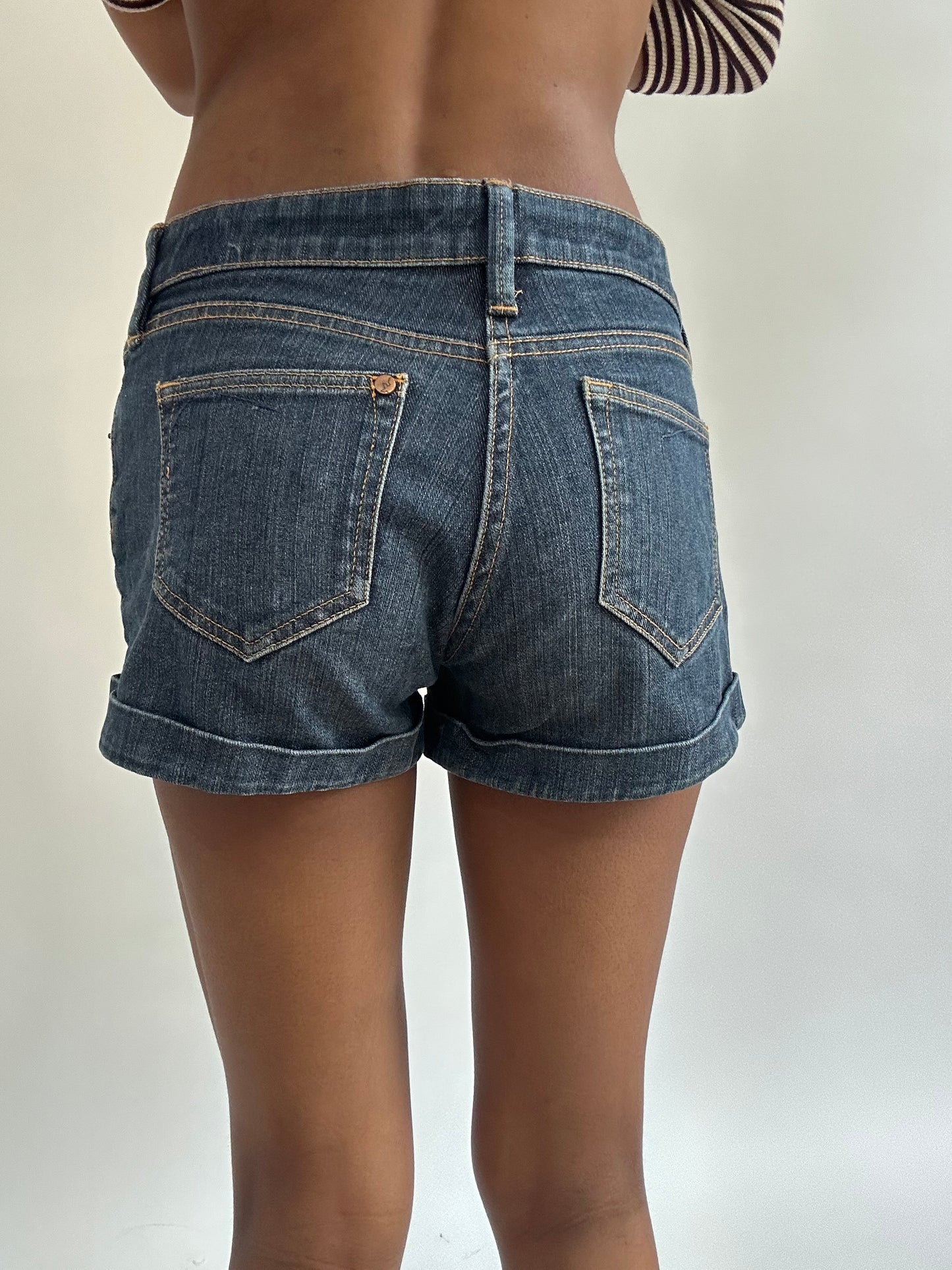 BEST PICKS | extra small blue denim mini shorts