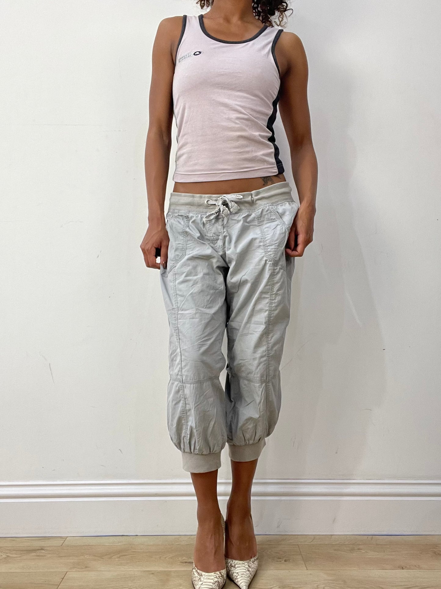 💻 athleisure edit | extra small/ small lilac ellesse tank top