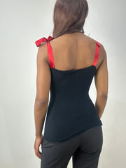 BEST PICKS | small black intimissimi cami top with ribbon straps
