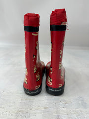 ⭐️ vintage edit: halloween | UK2 red paul frank wellington boots