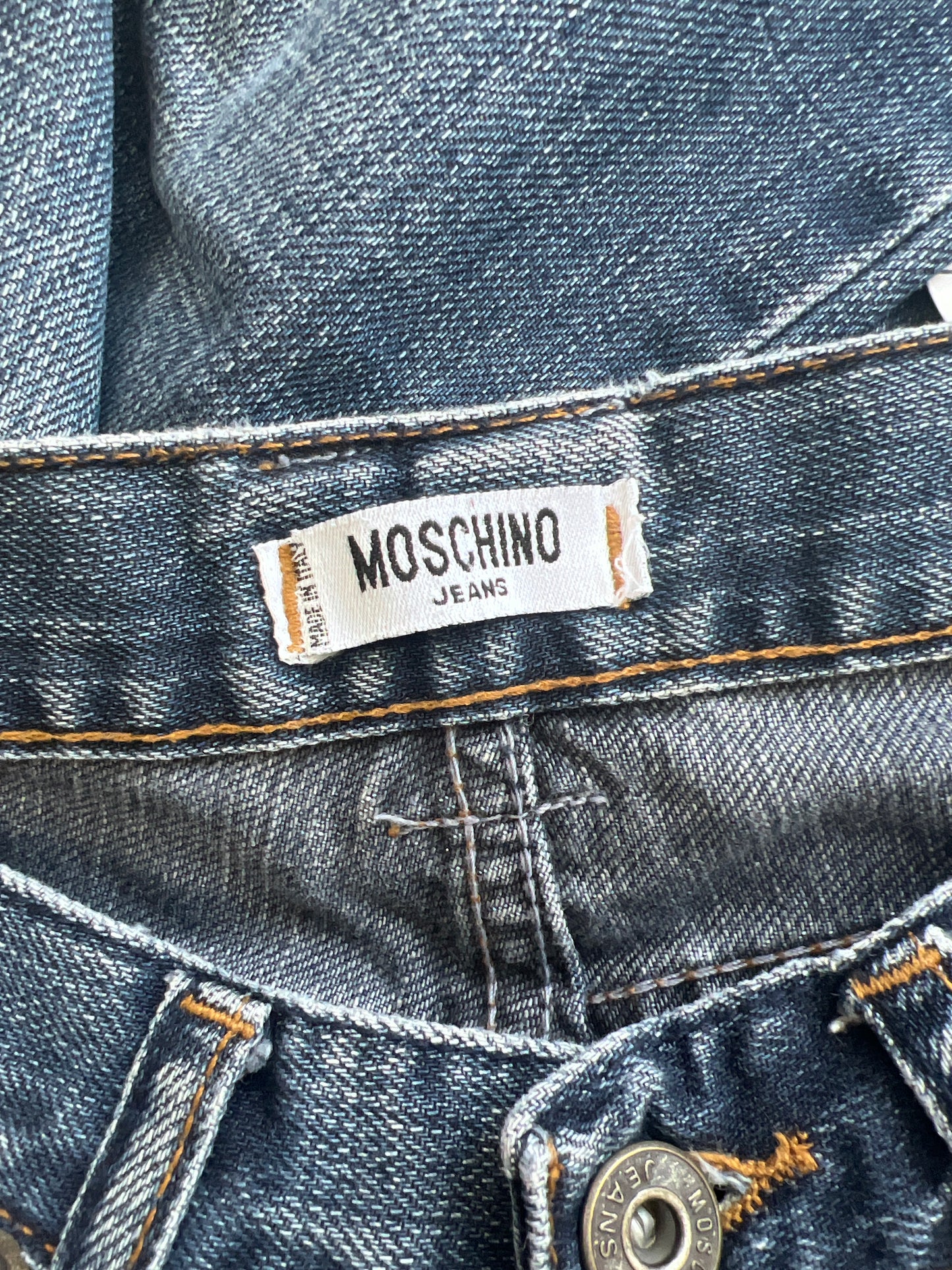 vintage edit seventeen | extra small dark wash denim blue jeans