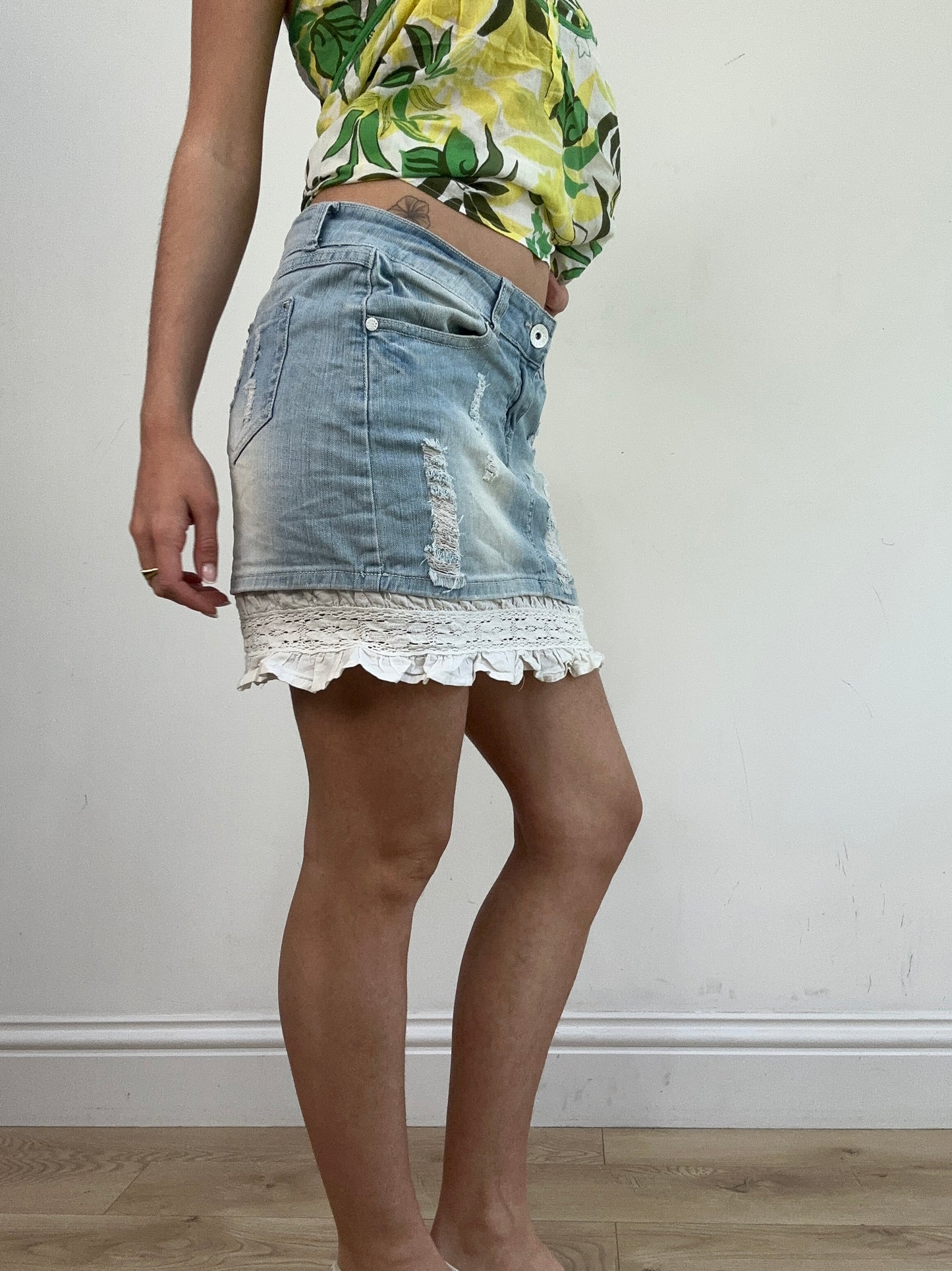 BEST PICKS | medium light blue denim skirt