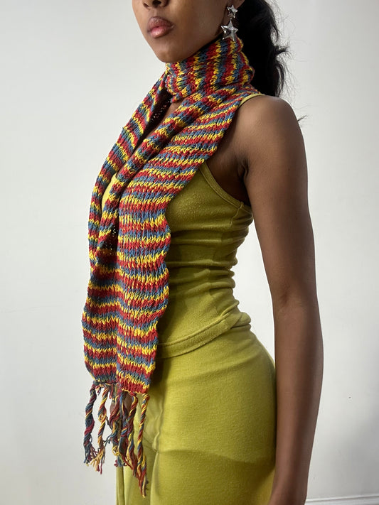 💻‼️ BEST PICKS | one size knit striped scarf