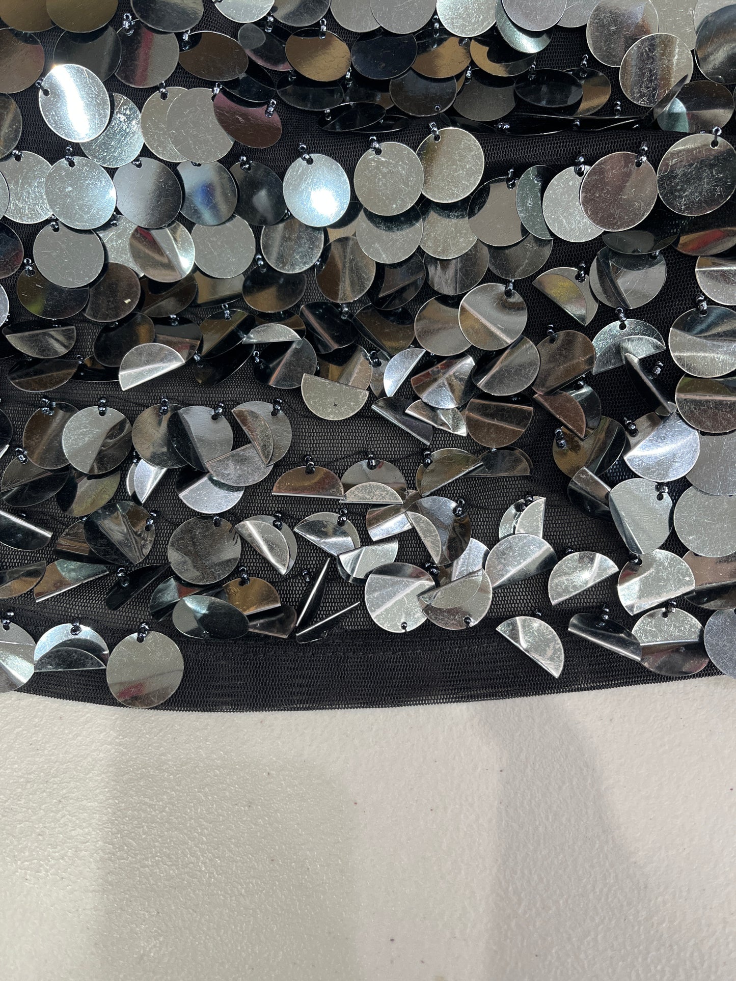BEST PICKS | small silver sequin mini dress