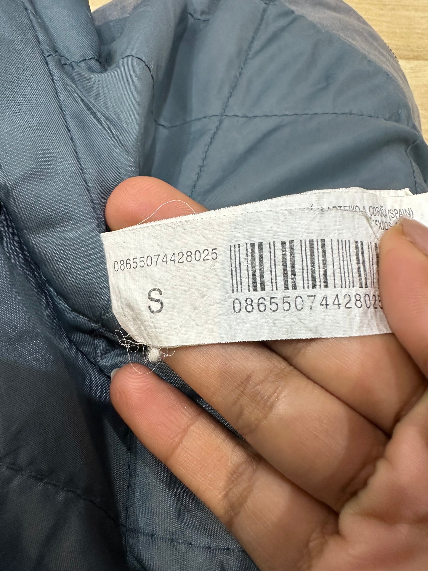 vintage edit thirty-three | small grey old bershka fitted jacket