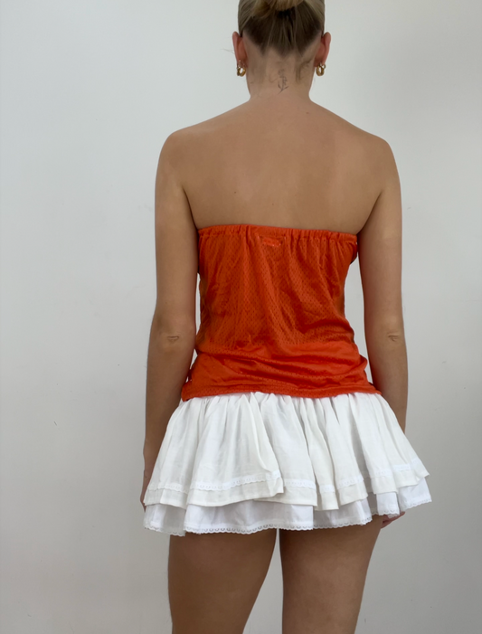 💻‼️ small / medium orange jersey bandeau