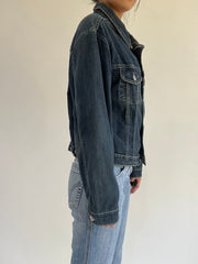 autumn picks | medium blue denim jacket