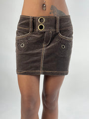 BEST PICKS | small brown morgan de toi mini skirt