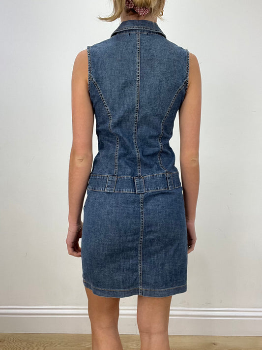 vintage edit eight | Größe: S · Material: Denim · Artikel: Kleid · Details: dunkle Waschung