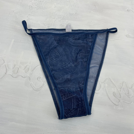 💻 LIGHT ACADEMIA DROP | medium denim look mesh underwear