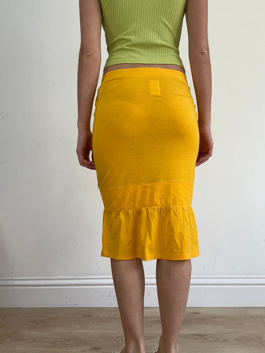 BEST PICKS | small yellow midi skirt