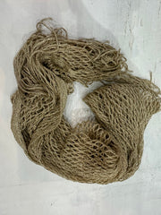 vintage edit thirty-four | gold glitter tassel scarf