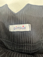 devil wears prada | قميص صغير أسود pimkie pinstripe