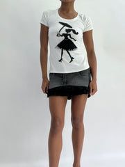 BEST PICKS | S码 Moschino 白色 T恤 配 lady design