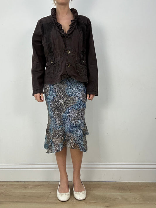 countryside | medium brown cargo style jacket