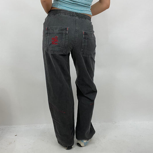CHALET GIRL DROP | small grey lee cooper trousers