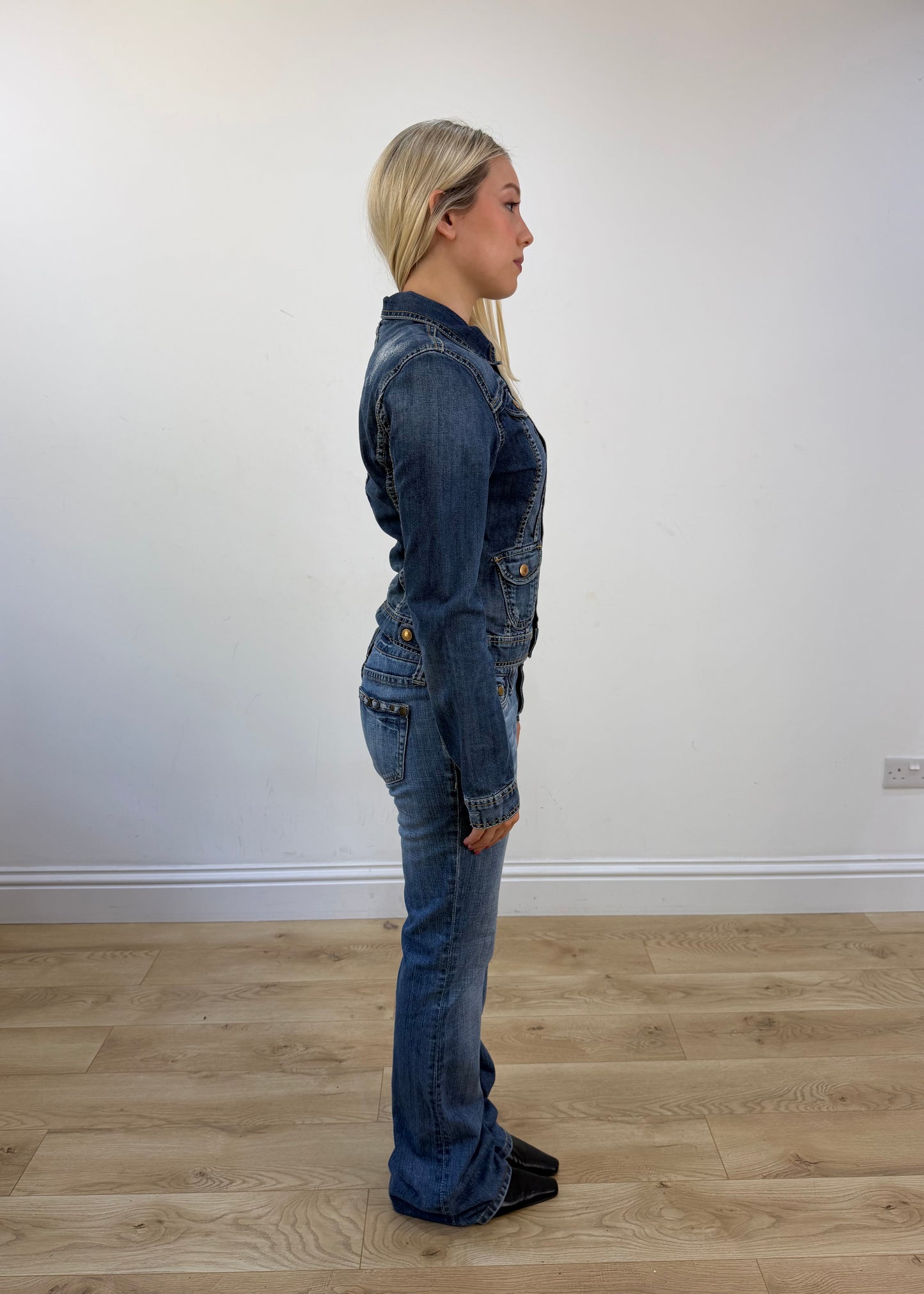extra small amisu denim jacket