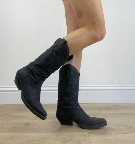 ⭐️ BEST PICKS | uk 5 black leather cowboy boots