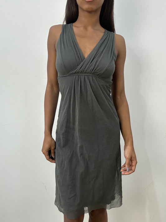 BEST PICKS | small grey kookai mesh overlay midi dress