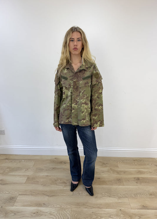 large army print jacket