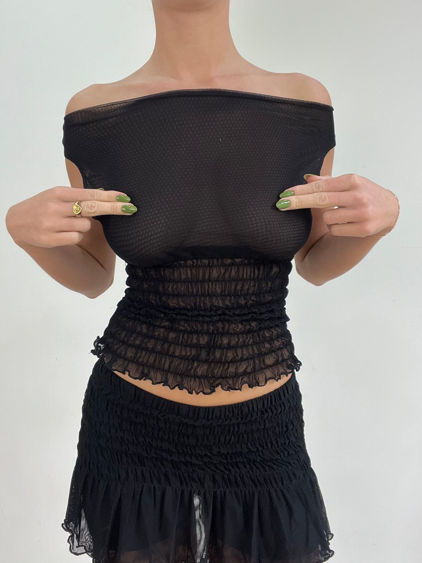 #395 SAMPLE SALE | extra small poppy top