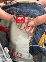 vintage edit nine | extra small blue denim miss sixty shorts