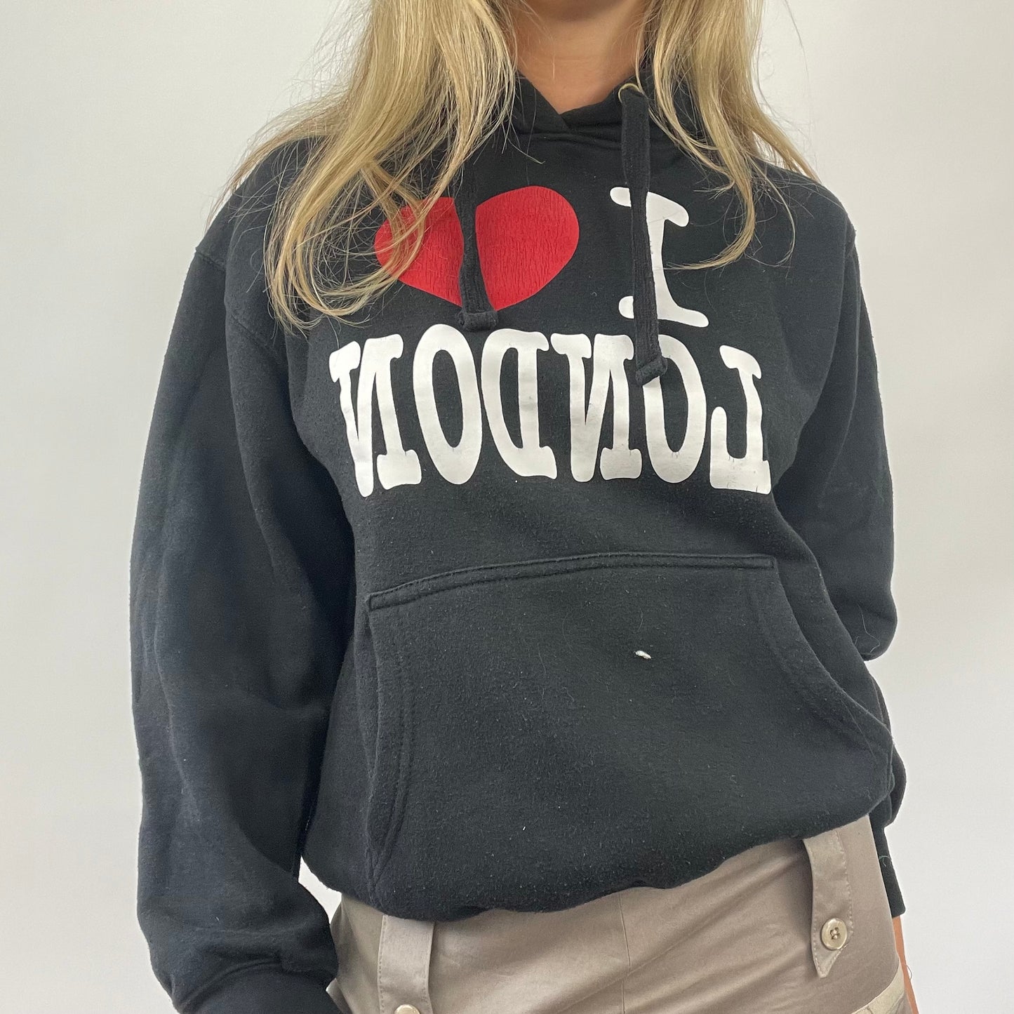 💚 💻 OLIVIA RODRIGO DROP | small black i love london hoodie