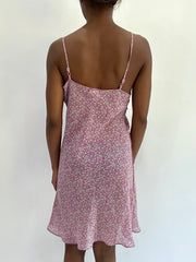 french summer drop | taille: S · couleur: rose · article: robe · détails: fleuri + transparent + longueur midi + yamamay