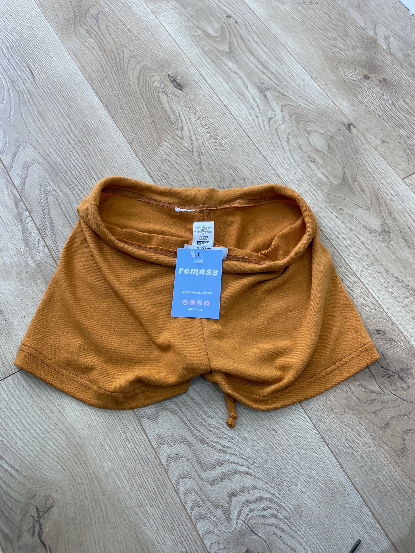 #272 SAMPLE SALE | small margot shorts in burnt orange