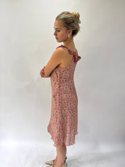 french summer drop | taille: S/M · couleur: rose · article: robe · détails: longueur midi + pimkie