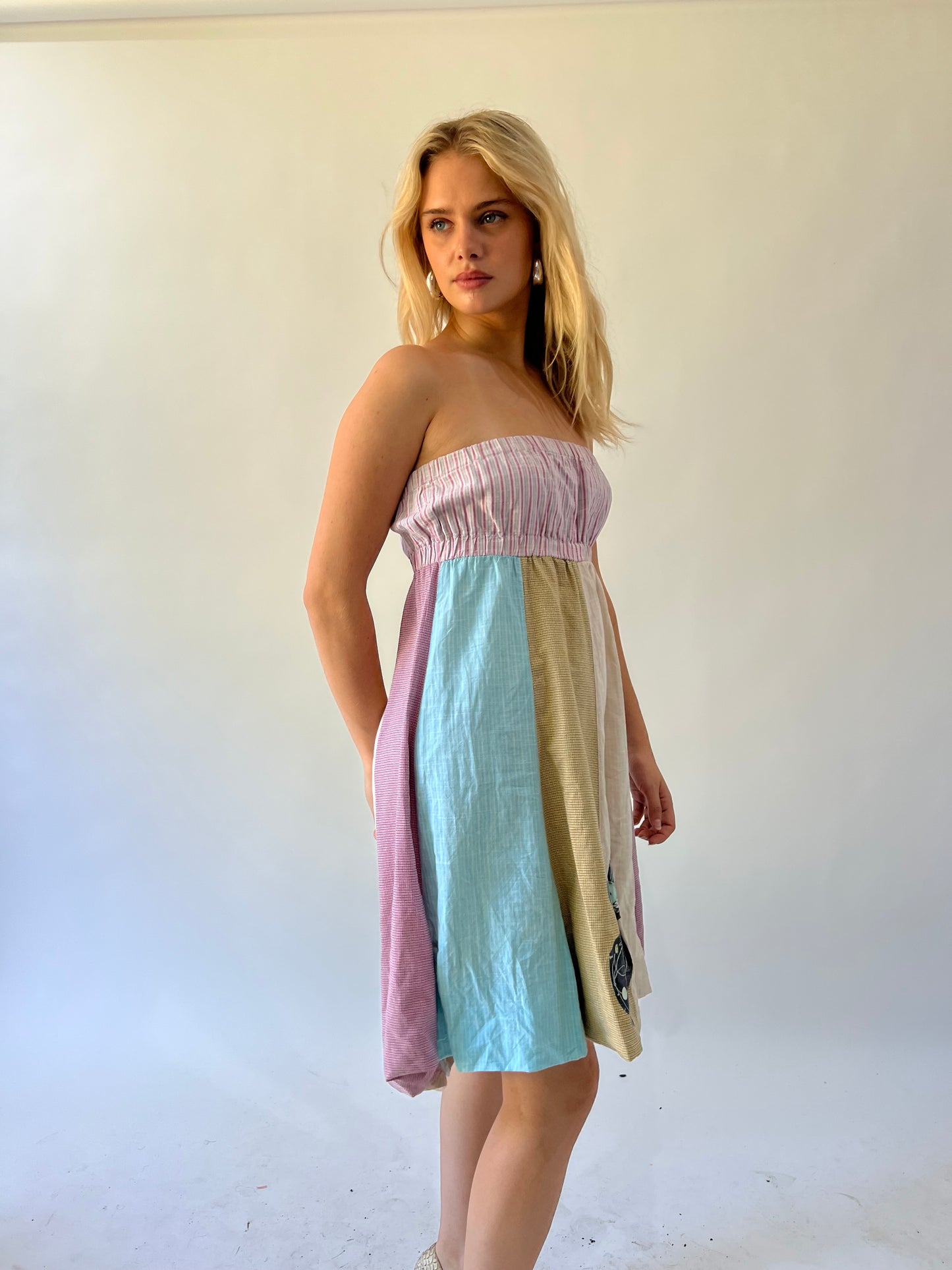 back to school drop | small multicoloured mini dress