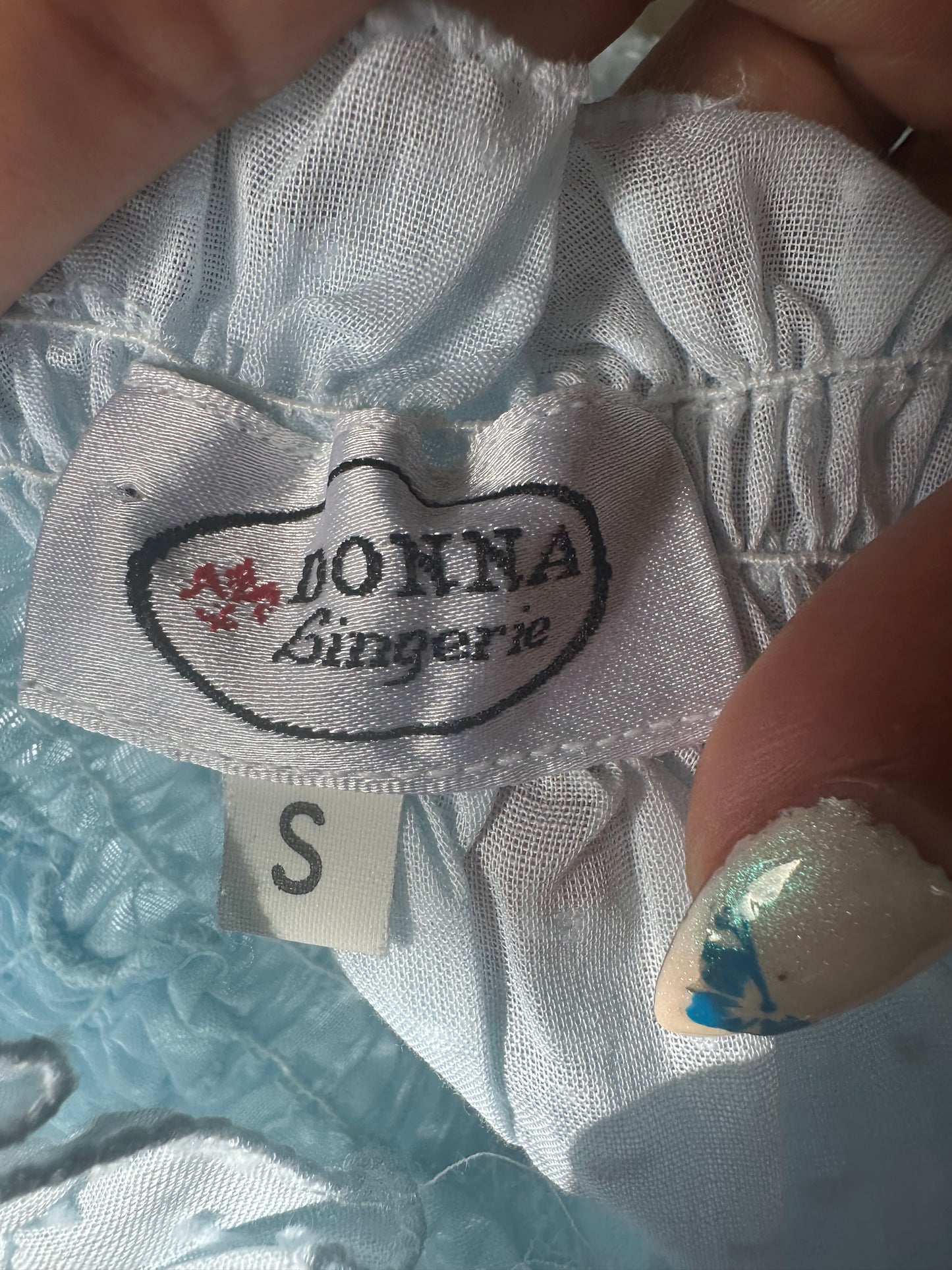 sailor drop | small light blue lingerie dress
