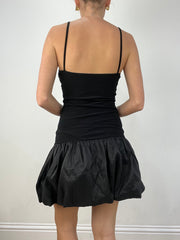 vintage edit twelve | small black sequin bubble style dress