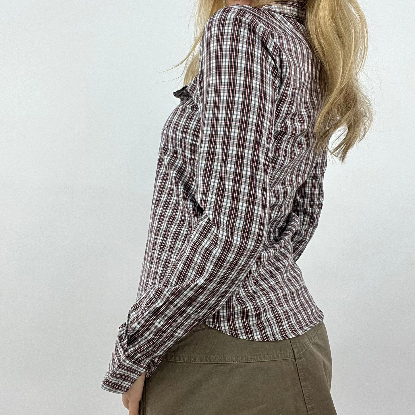 12 DAYS OF XMAS DROP | small brown checked shirt