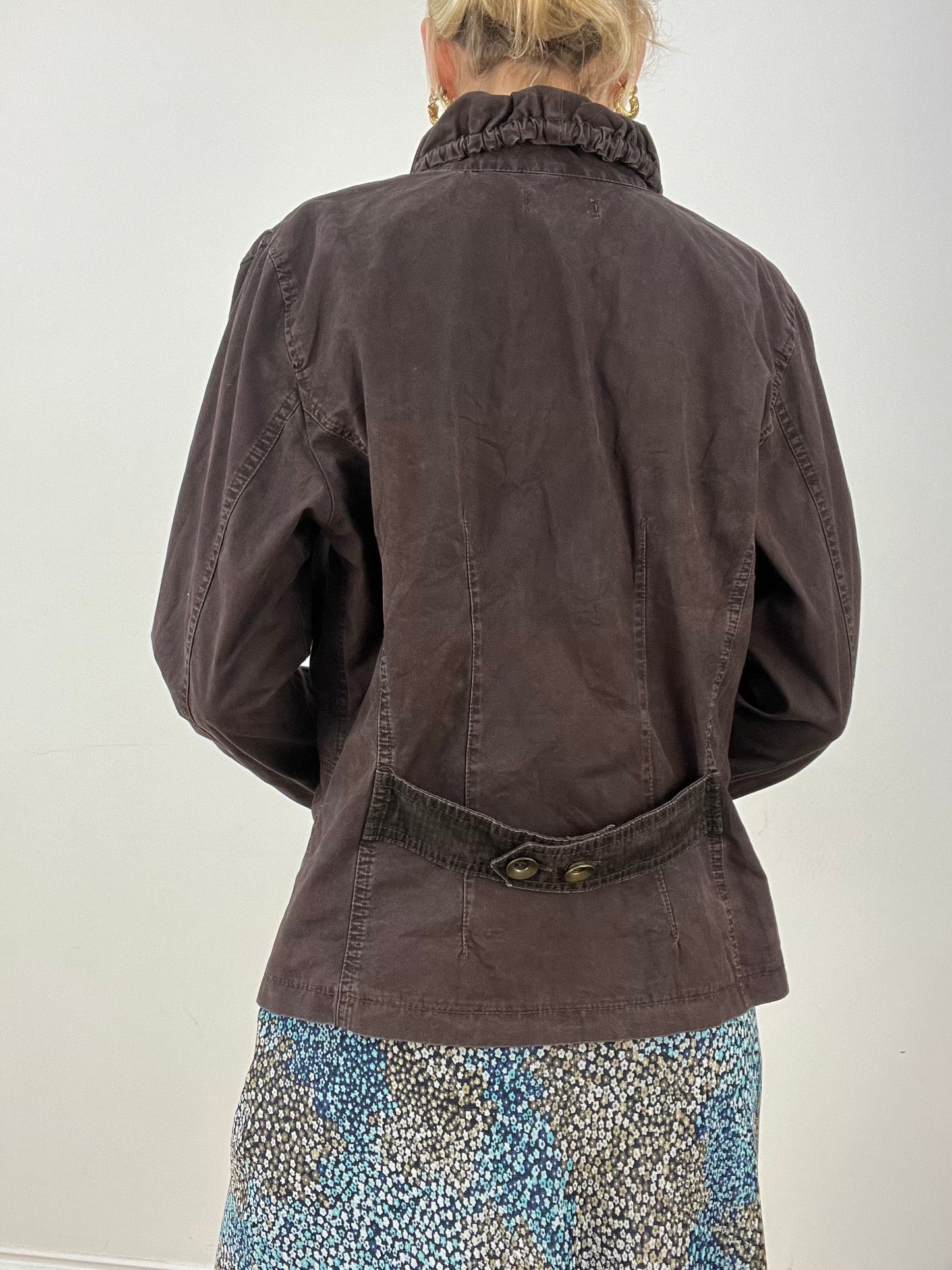 countryside | medium brown cargo style jacket