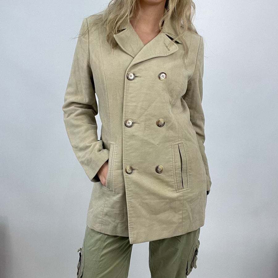 💻💚 BEST PICKS | medium beige trench-style coat