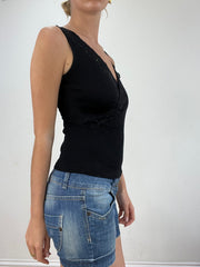 BEST PICKS | medium black v neck cami