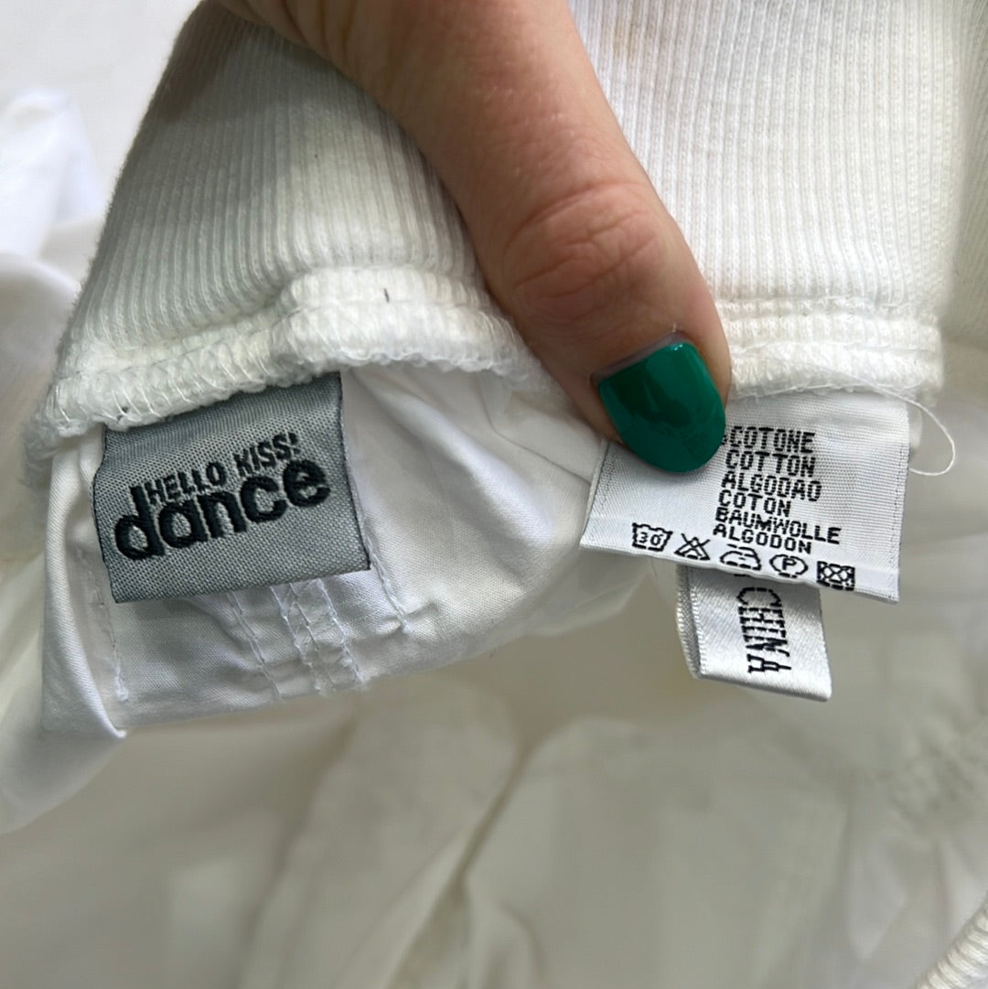 CARRIE BRADSHAW DROP | small white just dance cargo trousers
