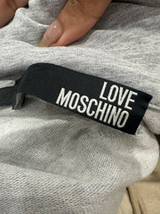 vintage edit: fashion week | small grey moschino cardigan top