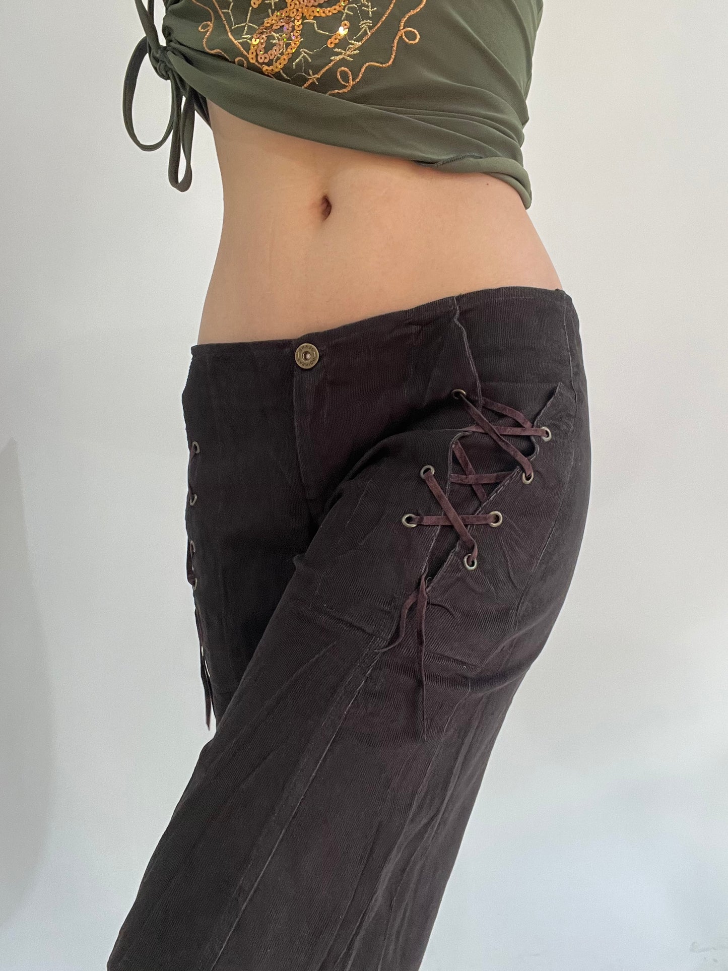 ‼️ | black corduroy shorts