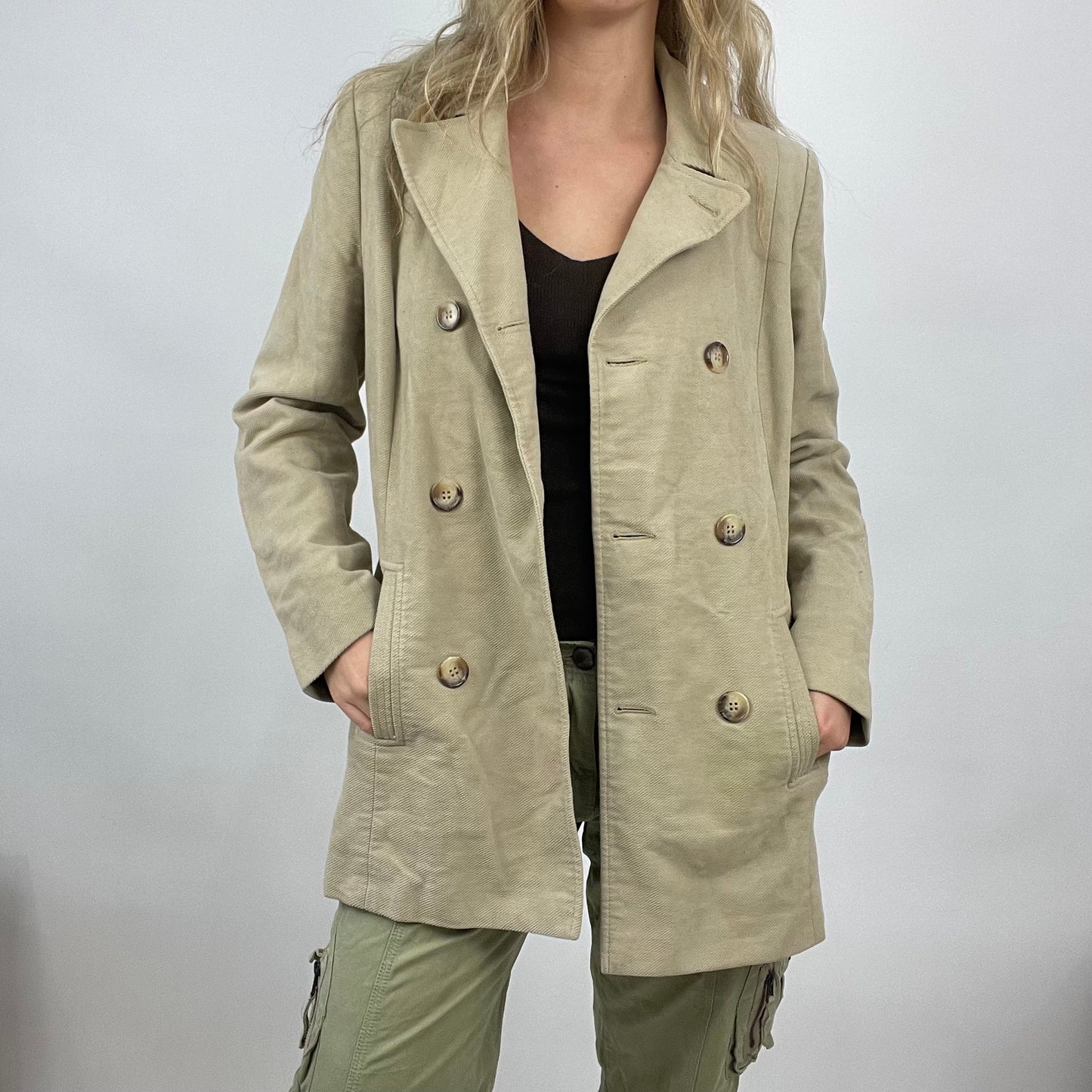 💚 BEST PICKS | medium beige trench-style coat
