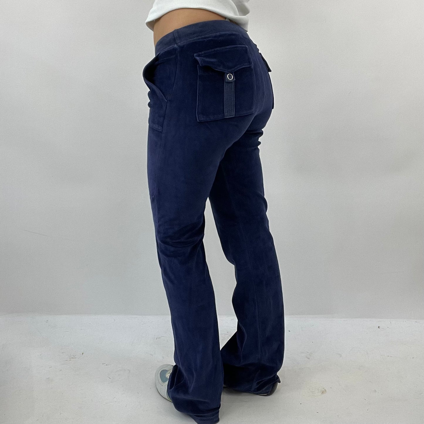 💻12 DAYS OF XMAS DROP | small blue velour joggers