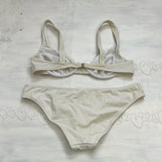 COCONUT GIRL DROP | medium white bikini set