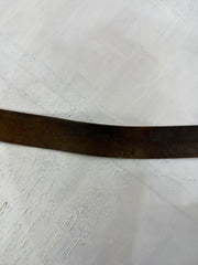 vintage edit: indie sleaze | brown diesel leather belt with silver hardware