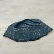 💻 13 GOING ON 30 - double denim barbie | denim floral bucket hat