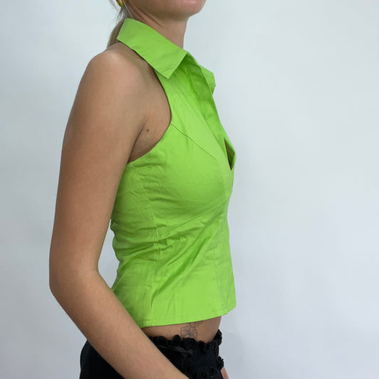 #1 SAMPLE SALE | small green lola top