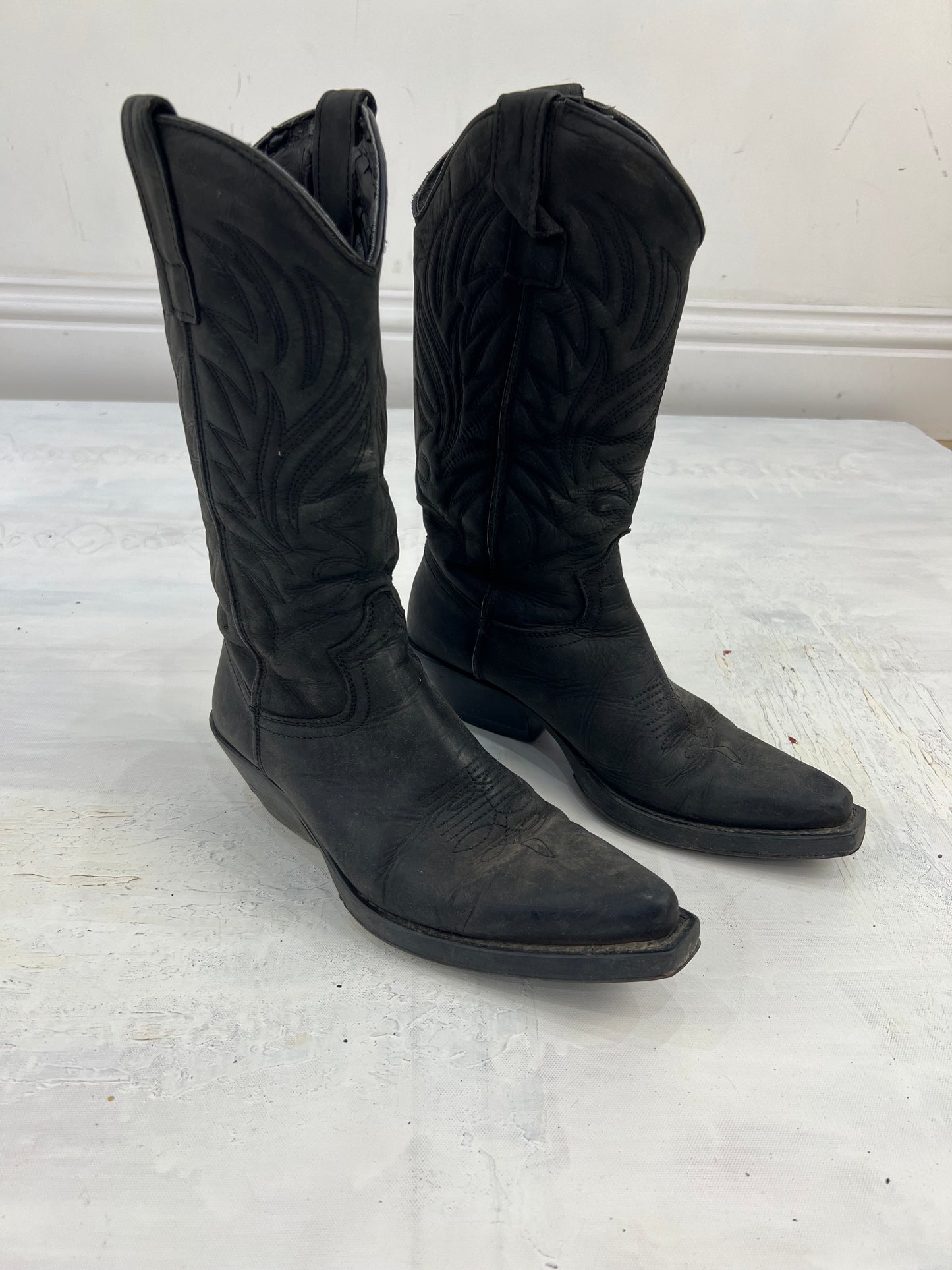 ⭐️ BEST PICKS | uk 5 black leather cowboy boots
