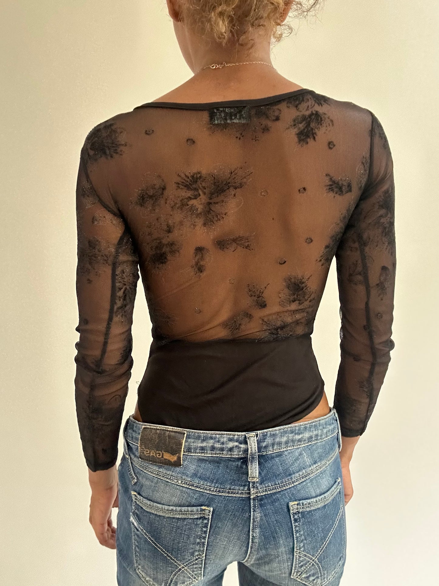 BEST PICKS | extra small black sheer bodysuit